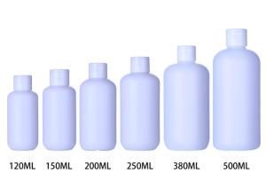 Quality Flip Top Cap 500ml White HDPE Plastic Bottles For Baby Personal Care Products wholesale