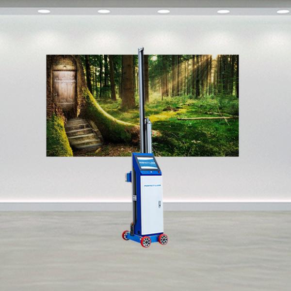 Large Portable Wall Printer for Metals Stainless Steel Nonmetal Glass Ceramic