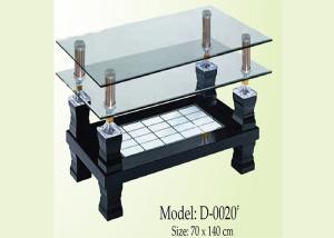 Quality 30KGS Stainless Steel Glass Coffee Table For Living Room wholesale
