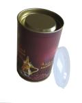 Cardboard Tube Rigid Gift Boxes Paper Round Navy CMYK For Tea 500pcs
