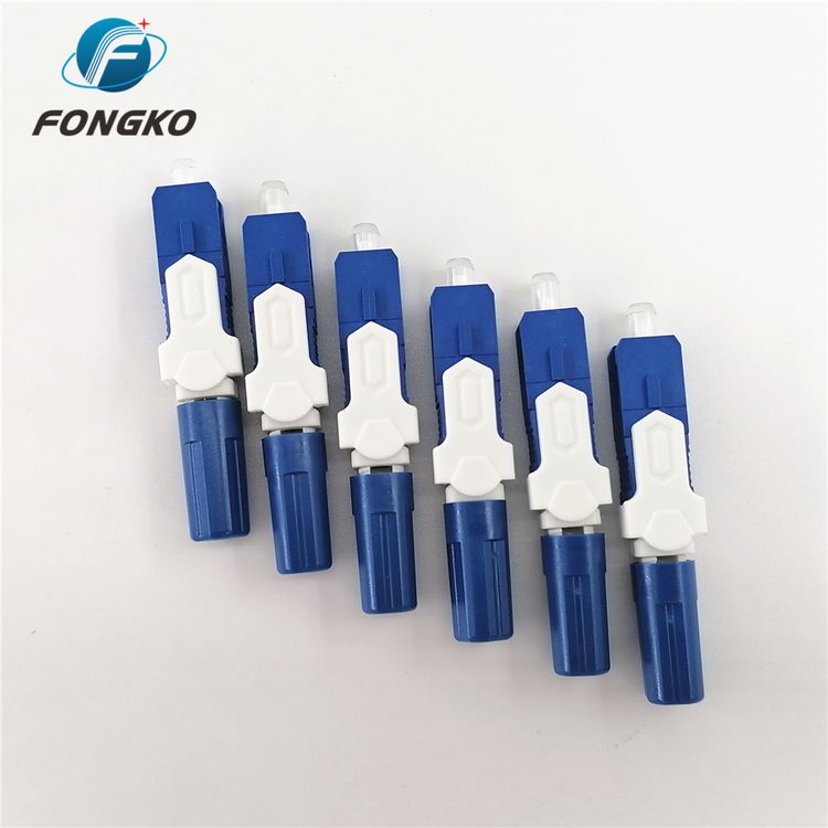 Waterproof SC UPC Fiber Optic Quick Connectors Fusion Splicer