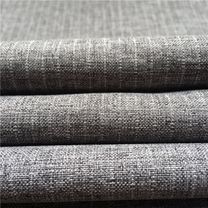 Breathable Plain Dyed 5MM Stripe Fabric for Pajamas Imitation Cotton/Linen Home Textile