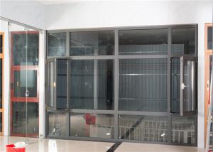 Quality Impact Resistant Aluminum Glass Window , House Aluminium Sliding Windows wholesale