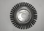 Durable Knotted Wire Wheel Brush High Impact Cleaning Action With 16mm Hole