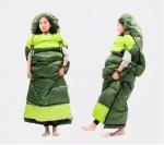 Wearable Hand Free 220*75cm Polyester Sleeping Bag