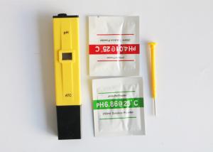 Quality Simple PH Meter Automatic Temperature Compensation 0.1 Resolution wholesale