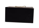 Gold Hot Stamping Gift Bag With Handles FSC ISO Certificated