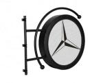 Wifi Advertising Screen SMD Logo Round Screen Outdoor P2.5 P4 Wall Hanging