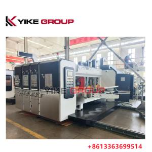 Quality High Speed Flexo Printing Slotting Machine For Carton Box Making 120-150 Sheets/Min wholesale