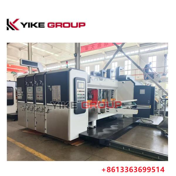 High Speed Flexo Printing Slotting Machine For Carton Box Making 120-150 Sheets