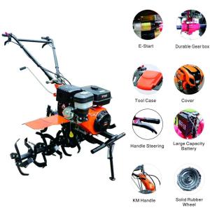 Quality GT1350 Mini Power Gear Tiller 440cc Displacement 150mm wholesale