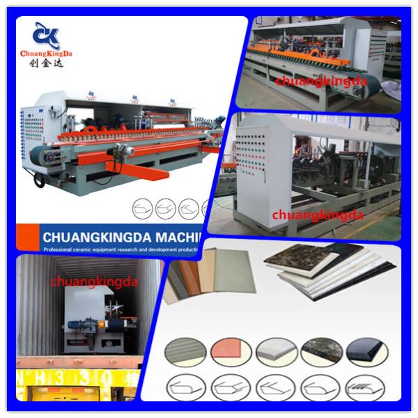 Ceramic Tiles Polishing Machine Round Edge Grooving Polishing Edge Trimming