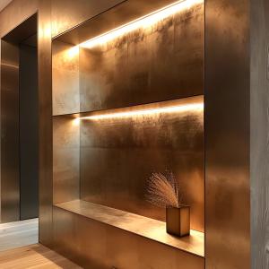 Quality 304 / 316 750mm Polished Stainless Steel Niche for Modern Bathrooms wholesale
