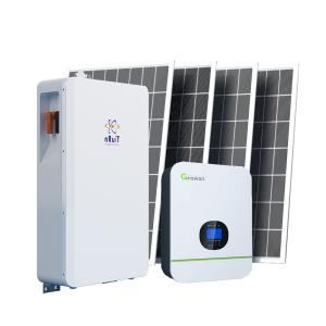 Quality 100ah 48V Solar Electric System 5Kwh Household Solar Panel Kits wholesale