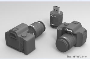 Quality 3D Camera PVC USB Flash Drive with Logo Embossed New Mould wholesale
