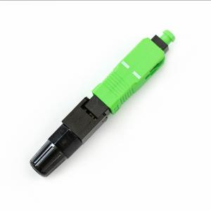 Quality FTTH Fiber Optic Connector Field Mountable Sc APC 10 Pack Fast Connectors wholesale