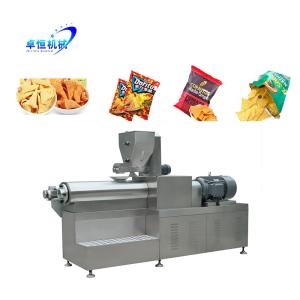 Quality Nachos Tortilla Doritos Corn Chips Fried Snack Food Making Machine Processing Line wholesale