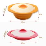 1600ml Multifunctional Collapsible Silicone Steamer Bowl