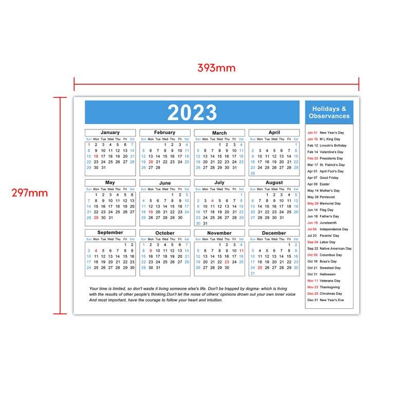 Double Sides Sticky Display Board Removable Glue Calendar Memo Board