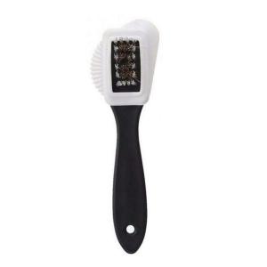 China shoe brush deerskin three-sided special shoe brush suede frosted snow boot cleaning brush easy to use the new on sale