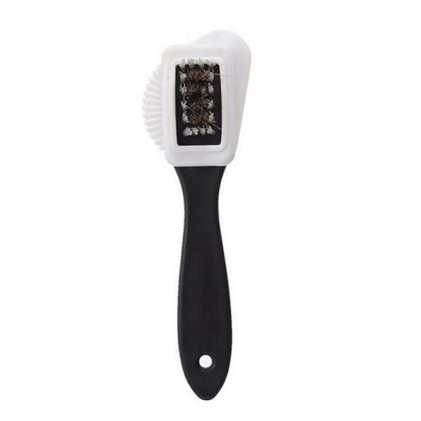 shoe brush deerskin three-sided special shoe brush suede frosted snow boot