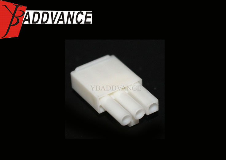 ELP-03V 3 Pin Plastic Wire Connectors White Male Unsealed