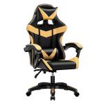 ISO9001/ISO14001 Certified Black Gaming Chair with BIFMA Passed 60mm PU Nylon