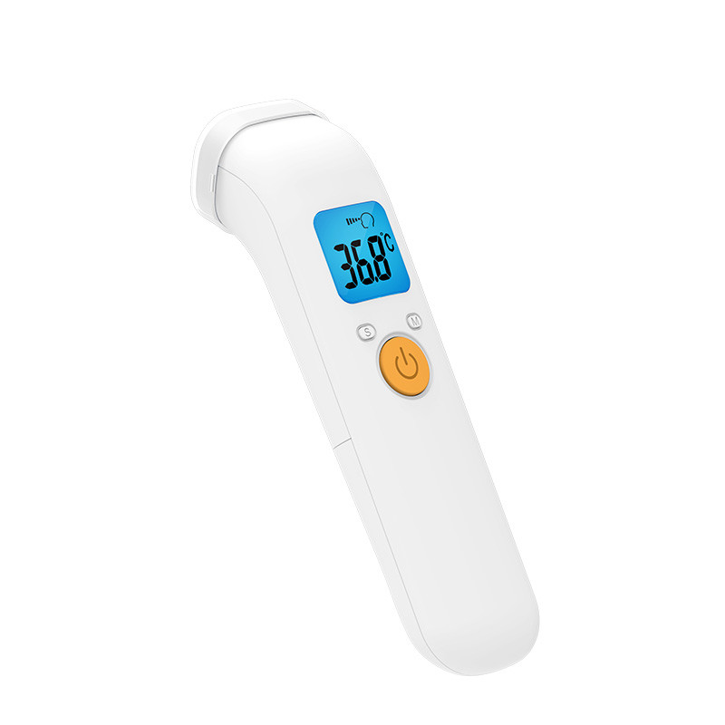 130g Contact Free Infrared Forehead Thermometer Gun Three Color Back Light Prompt