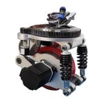 Horizontal Planetary Series Integrated AGV Drive Unit 1500W 400W