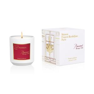 Quality Frosted White Glass Scented Jar Candle With Metal Gold Lid For Luxury Gift Set wholesale