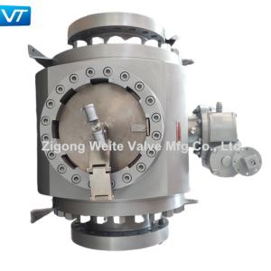 Quality OEM 12'' Class 600 Pigging Ball Valves For Launching Soft Sealing wholesale