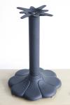 Bistro Cast Iron Outdoor Dining Table Legs Modern Style 28" Height 30 Kg Weight