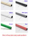 Round Polyethylene Coated Steel Pipe Stainless Steel 4m Length Structure Pipe