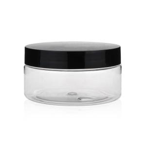 Quality Clear 200ml Plastic Packaging Jars PET Recyclable Cosmetic Jars wholesale