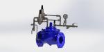 Dynamically Ral5005 Surge Anticipation Valve EN1074-5 Standard