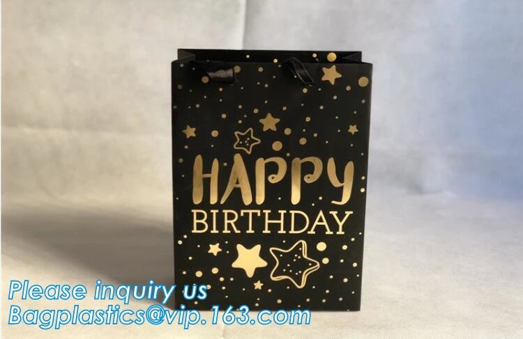 Laudry kraft bags, clothes bags, pack Recycled brown kraft paper bag twisted handles shopping packaging kraft paper bag