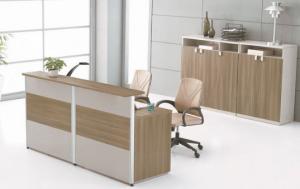 Quality office wooden reception table information table front table furniture wholesale