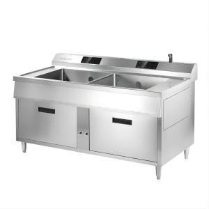 Quality Spinach Cabbage Washing Machine Fruit Industrial High Pressure Dishwasher wholesale