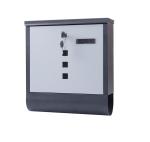 High Quality Wall Mount Lockable Modern Outdoor Galvanized Metal Mailbox