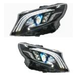 LED Running Light Water Steering V260 W447 Headlight Assembly For Mercedes Benz