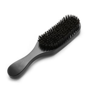 Quality OEM Men'S Grooming Beard Brush Hard Bristle Black 360 Wave Brush For Black Men wholesale