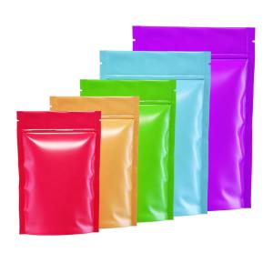 Quality Colorful Printed Stand Up Packaging Pouches Zipper Commercial Packaging Plastic Bags wholesale