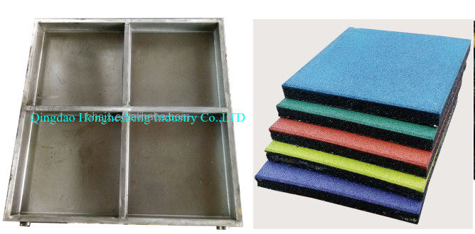 Vulcanizing Mould For Rubber Tile Making Line