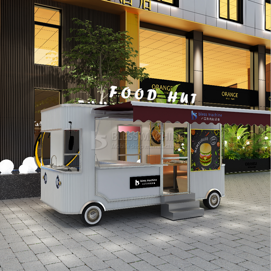 Electric Mobile Nail Manicure Salon Truck Trailer Cart 2023 Hot Arrival from Outlet