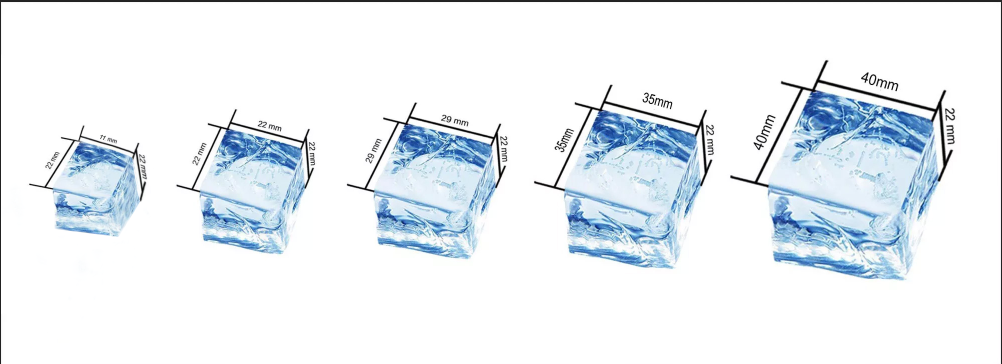 4T/24h Industrial Ice Cube Maker Machine Factory Restaurant Shop