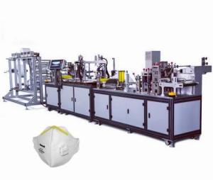 Quality Customized Surgical Face Mask Machine , KN95 Mask Making Equipment Easy Operate wholesale