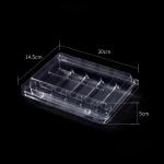 Customized Disposable Plastic Clear Foods Grad Packaging Hinged Clamshell