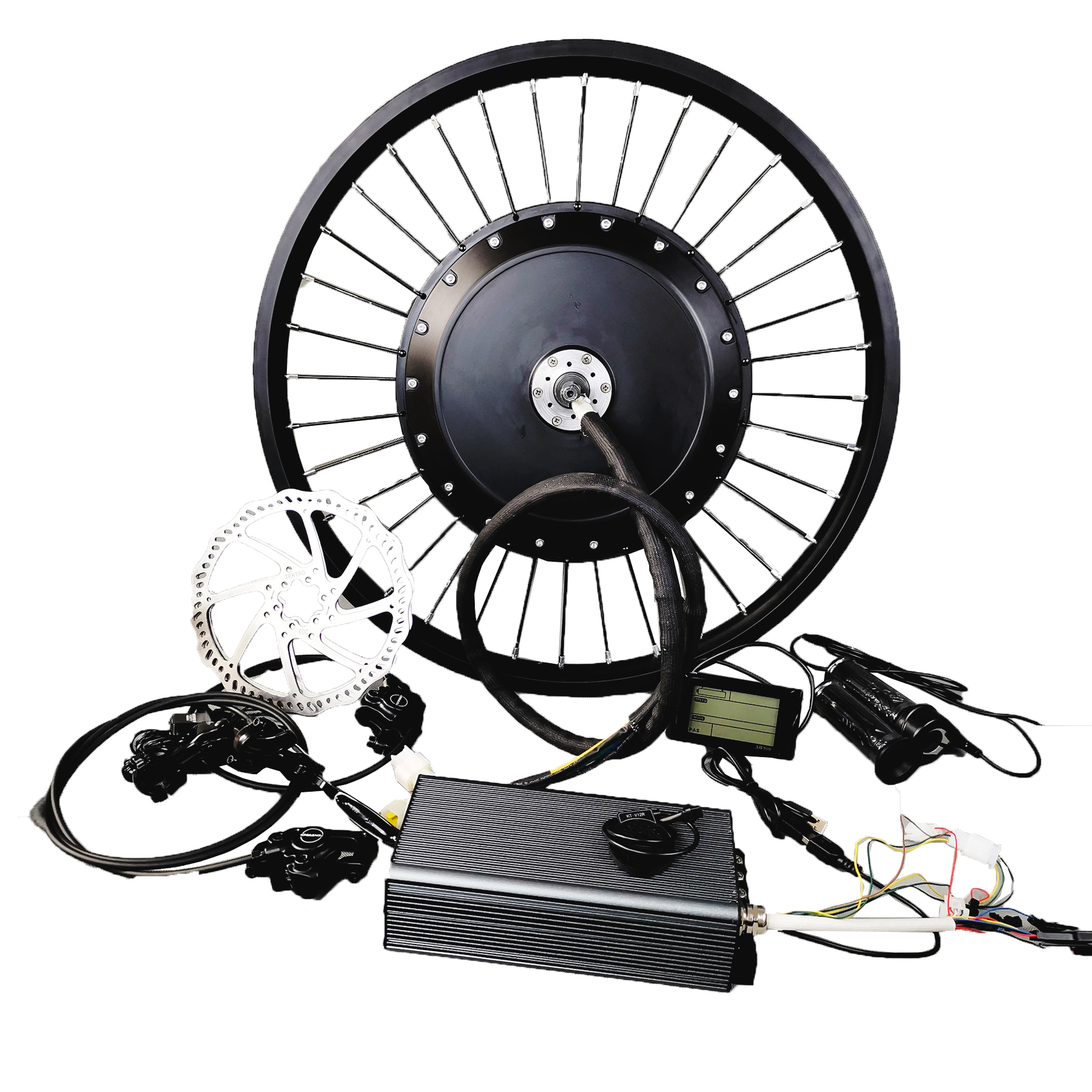 ChangZhou origin Super power 3kw 72V electric bike kits