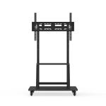 Multipurpose Smart Board Floor Stand , Rolling Mobile TV Stand With Wheels ODM