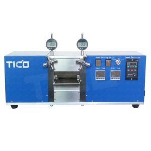 Quality Battery Supercapacitor Electrode Rolling Press Machine With Heater 720W wholesale